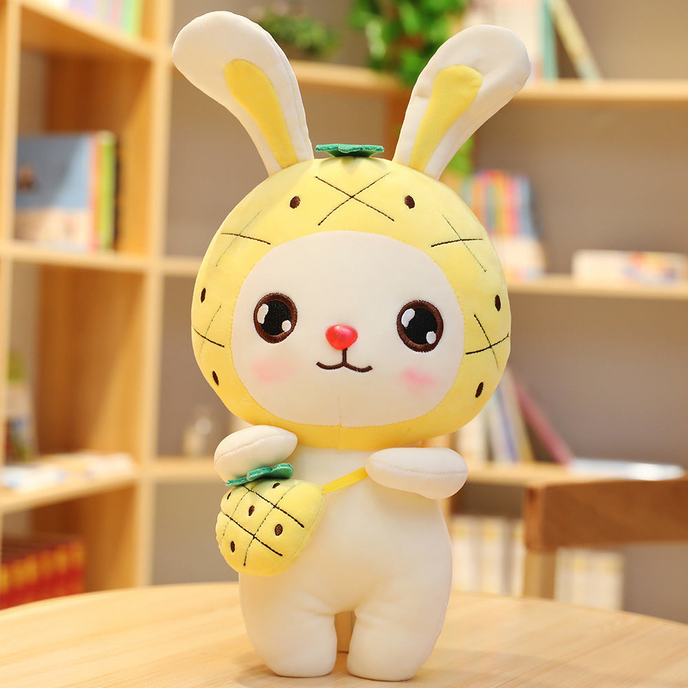 Creative Cute Cartoon Fruit Bunny Doll Plush Toy