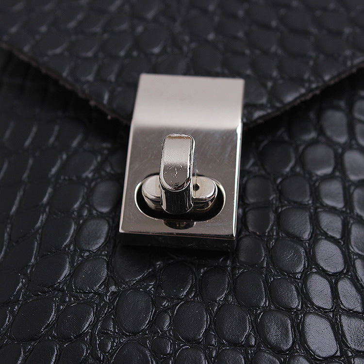 Crossbody Pattern Leather Bucket Small Bag Mini Mobile Phone Bag