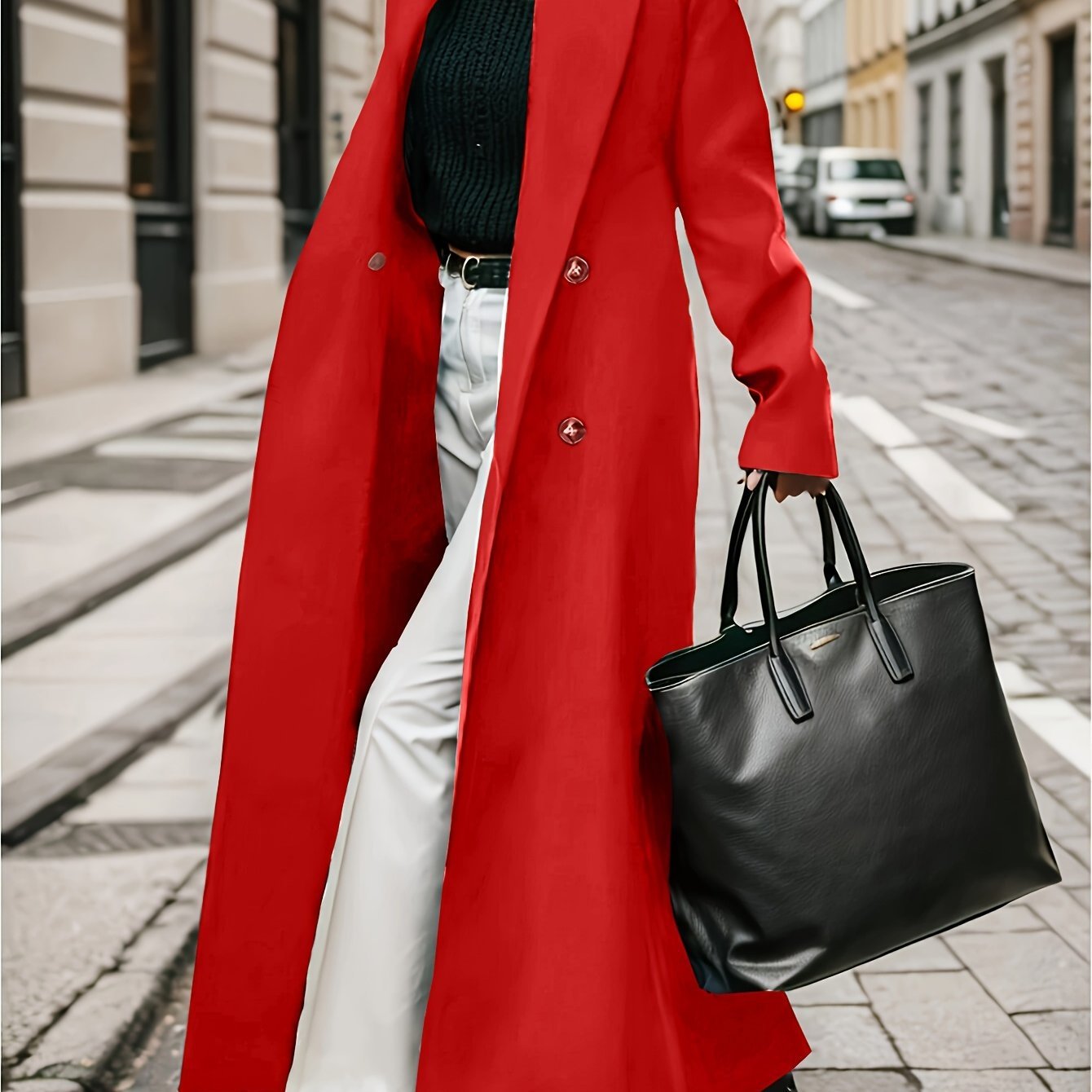 Women's Double Lining Trench Coat