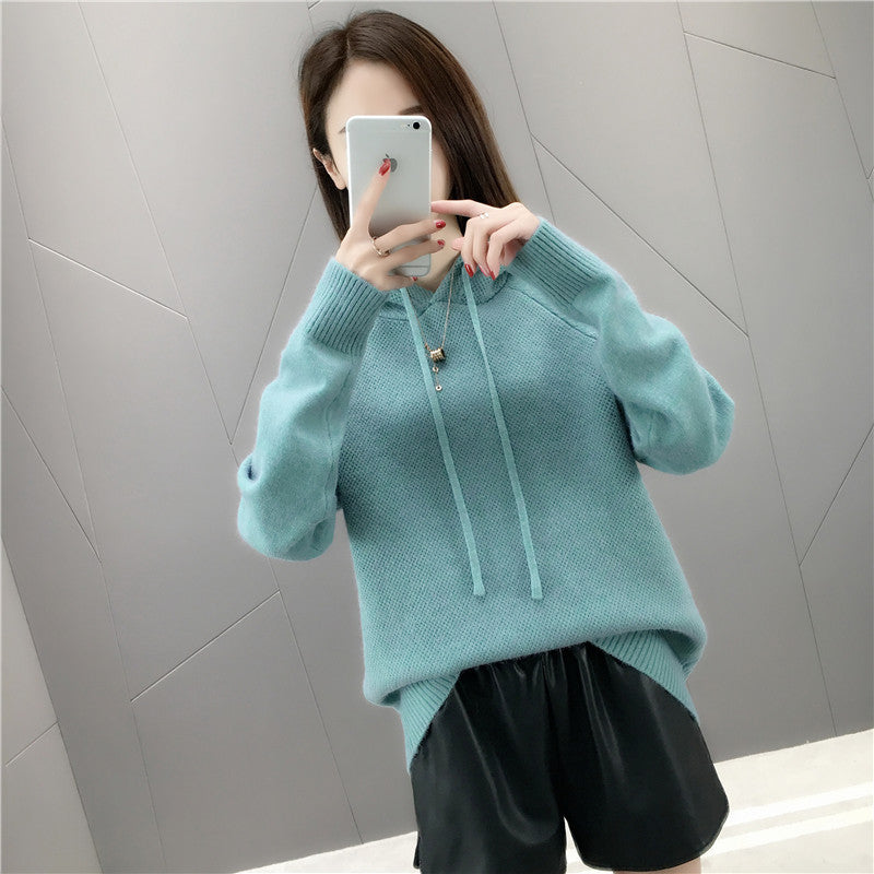 Women's autumn sweater sweater