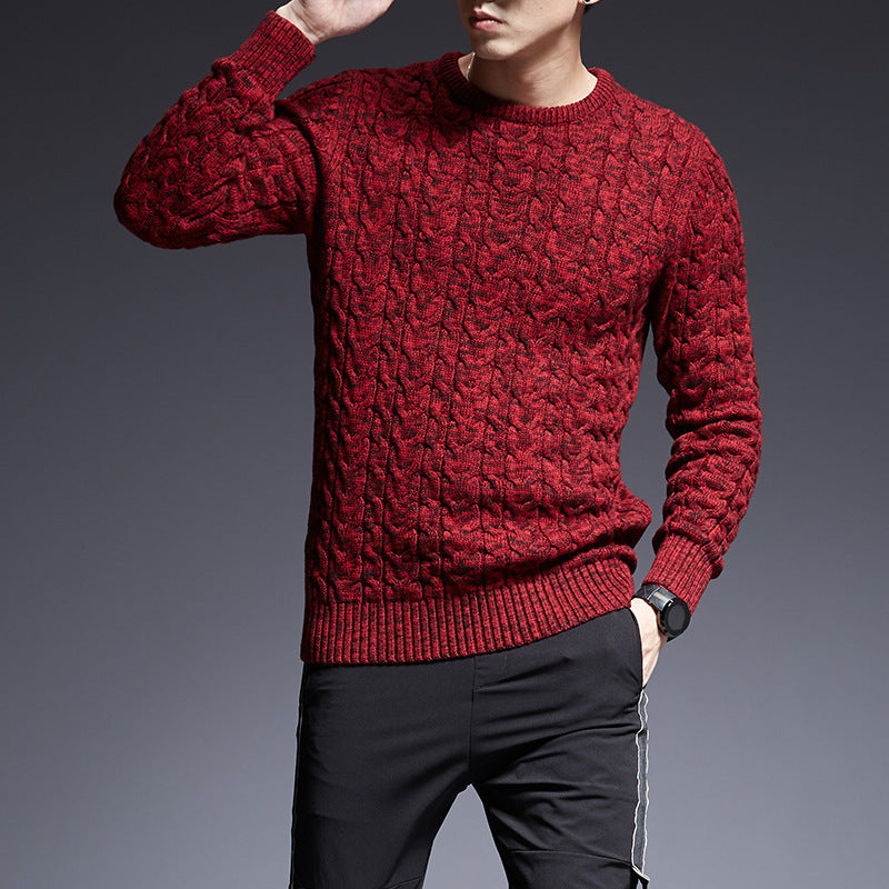 Men's sweater bottoming shirt