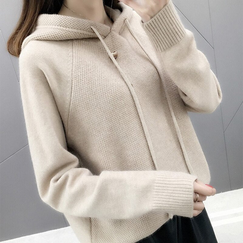 Women's autumn sweater sweater