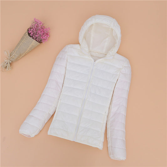 Loose Jacket Plus Fat Plus Size Light And Thin Down Jacket Women Short Short Fat Sister Catty Fat Mm Special Mother Thin