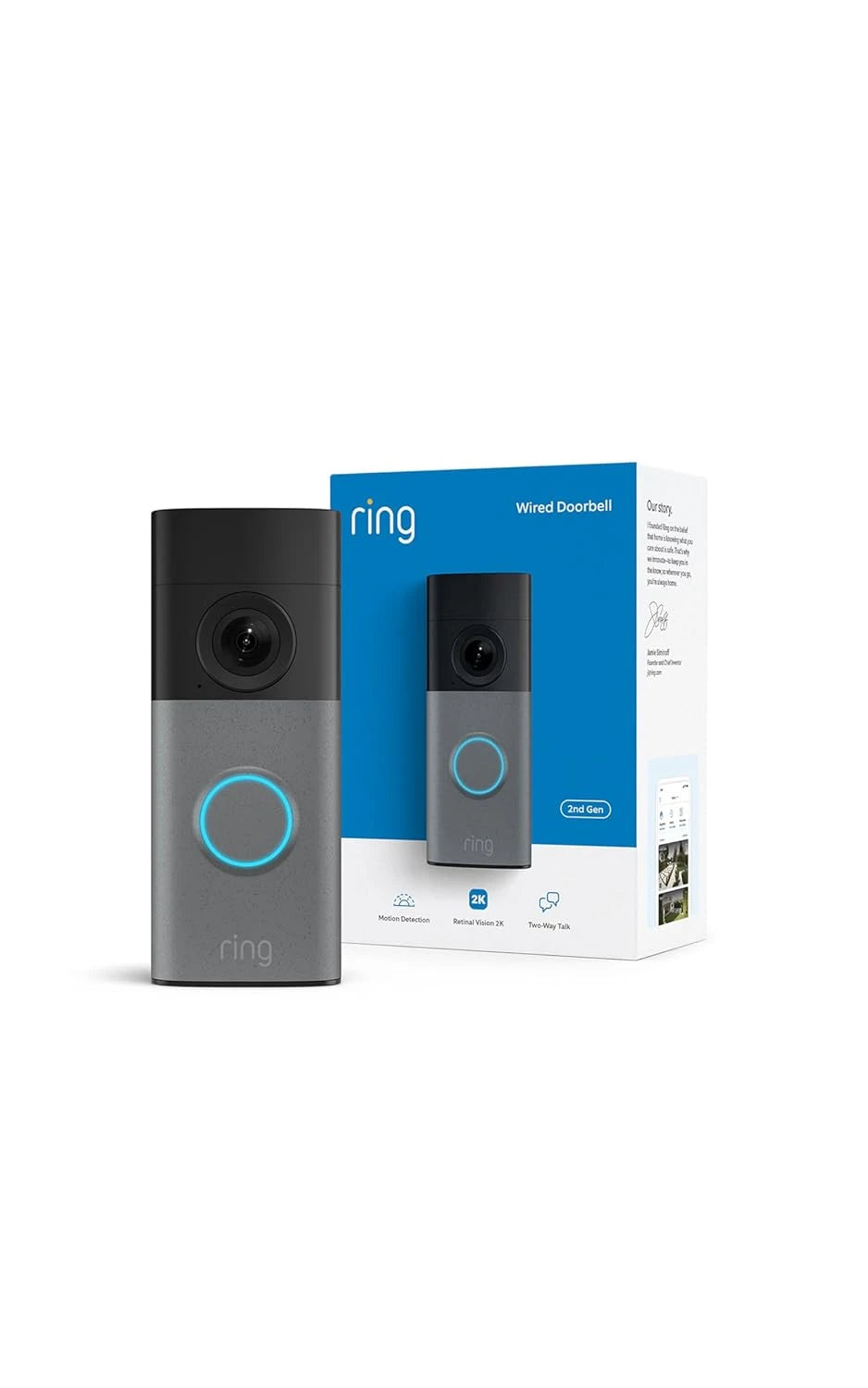 Ring Wired Doorbell 2K