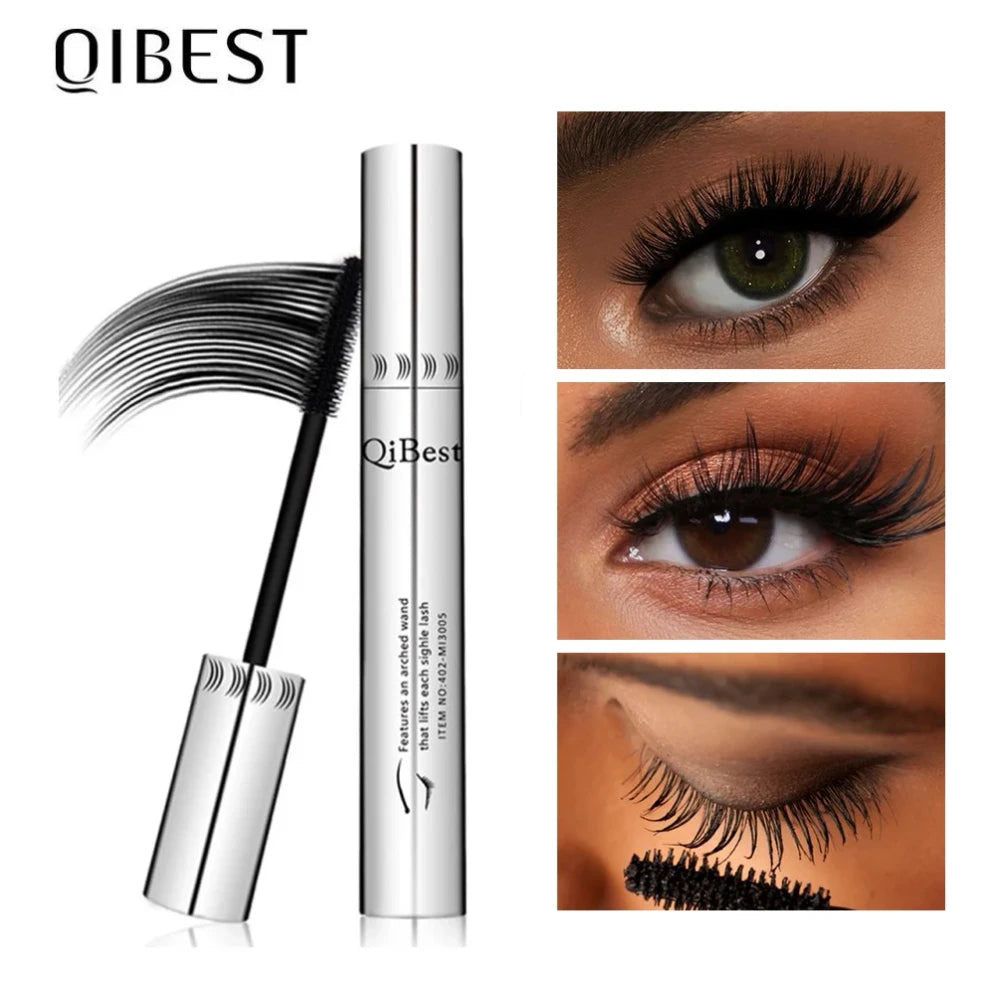 QIBEST 4D Silk Fiber Waterproof Mascara