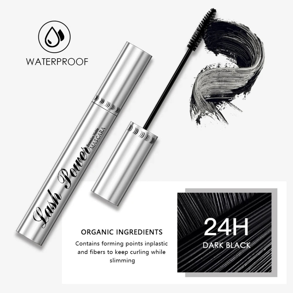 QIBEST 4D Silk Fiber Waterproof Mascara