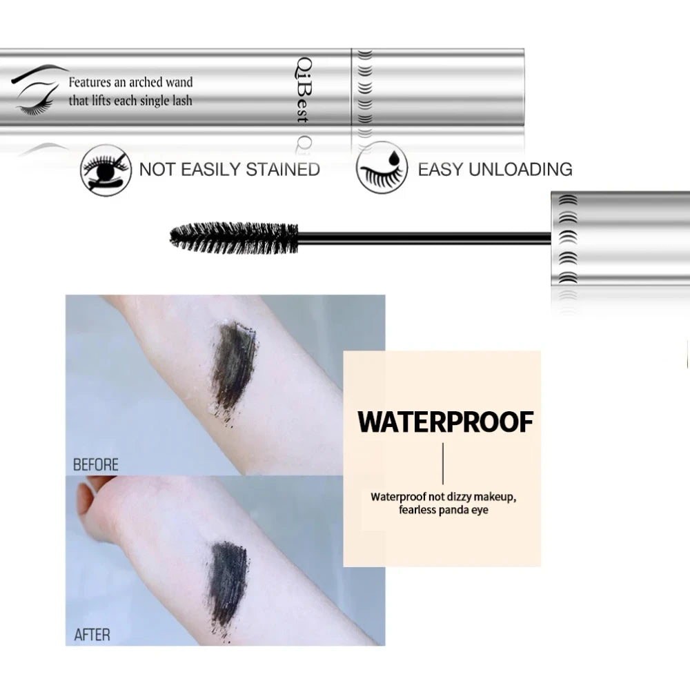 Waterproof Lengthening Black Mascara