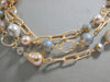 Layered Mother of Pearl Statement Necklace