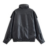 Black Faux Leather Motorcycle Jacket