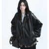 Retro Faux Leather Jacket