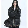 Retro Faux Leather Jacket