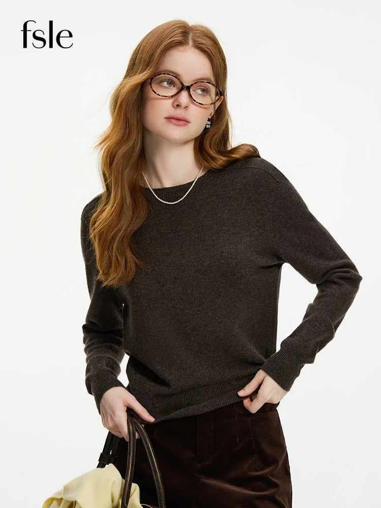 Wool Crew Neck Sweater