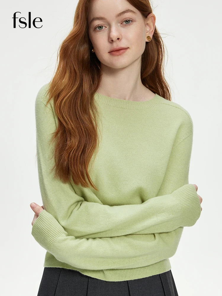 Wool Crew Neck Sweater