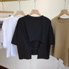 Backless Knit Crop Top