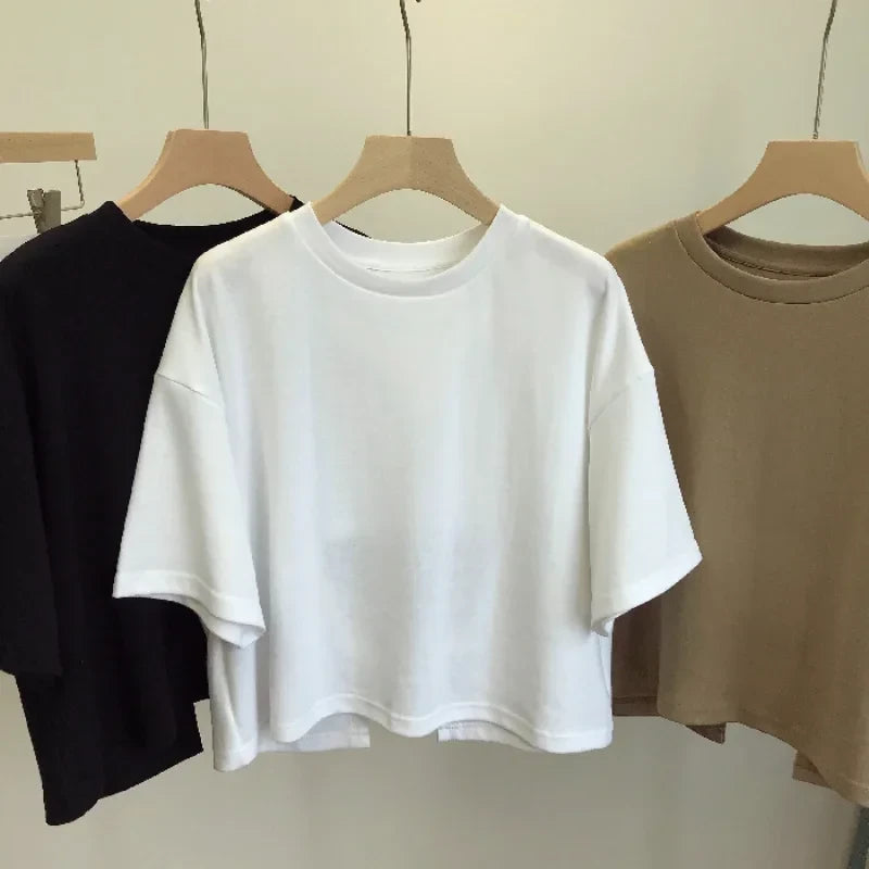 Backless Knit Crop Top
