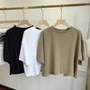 Backless Knit Crop Top