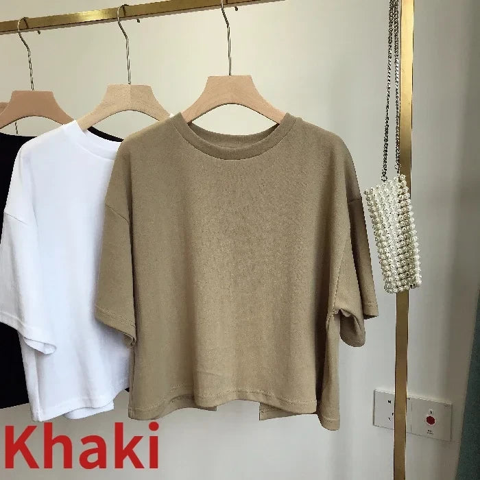 Backless Knit Crop Top