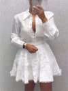 Casual White Skirt Suit