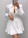 Casual White Skirt Suit