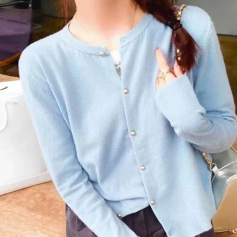 Knitted Cardigan Sweater