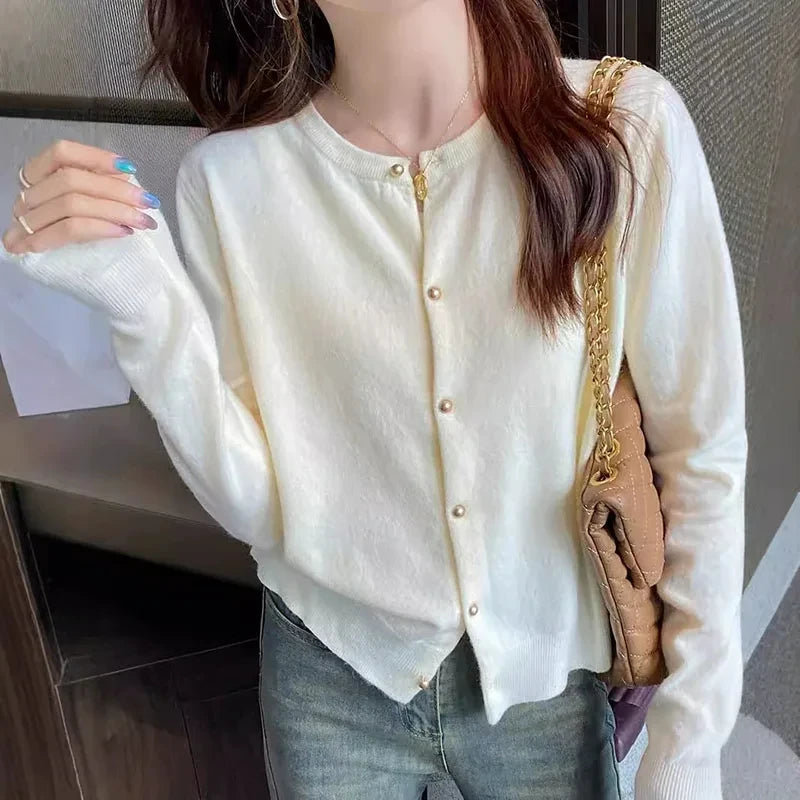 Knitted Cardigan Sweater