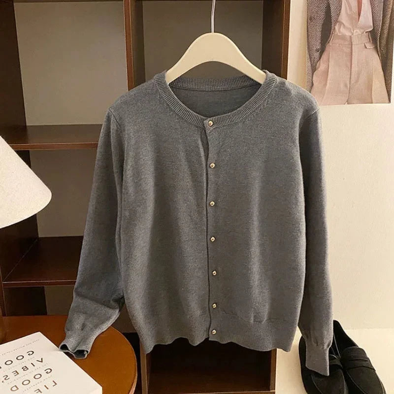 Knitted Cardigan Sweater
