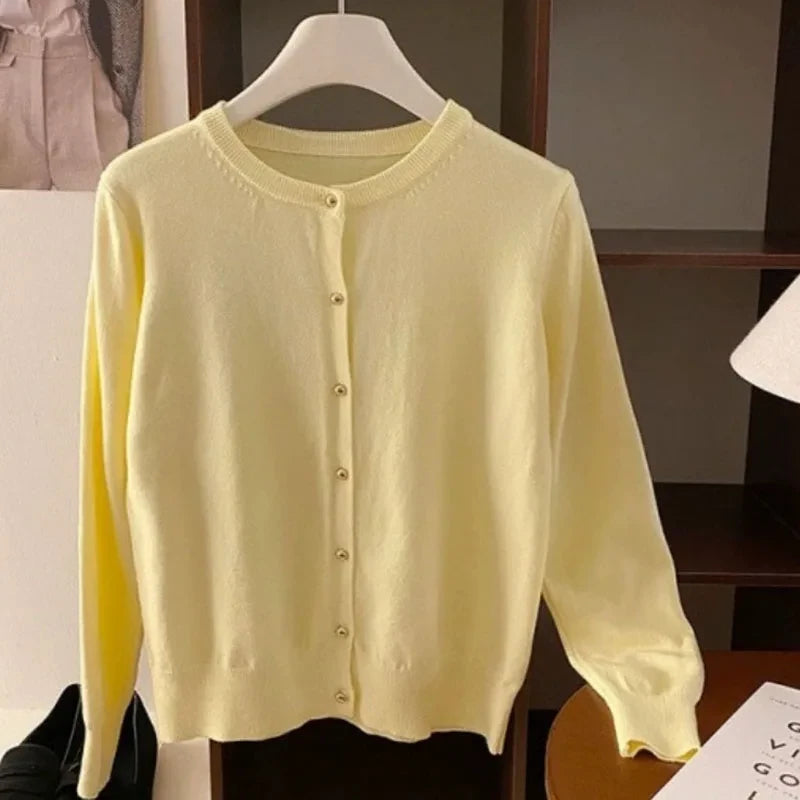 Knitted Cardigan Sweater