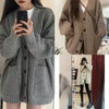 Knitted V-Neck Cardigan