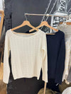 Vintage Navy Knit Sweater