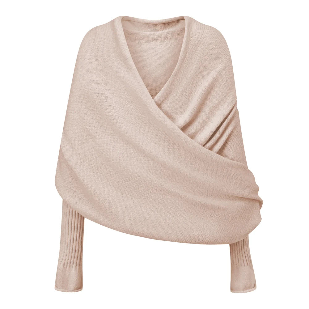Ribbed Knit Boat Neck Pullover