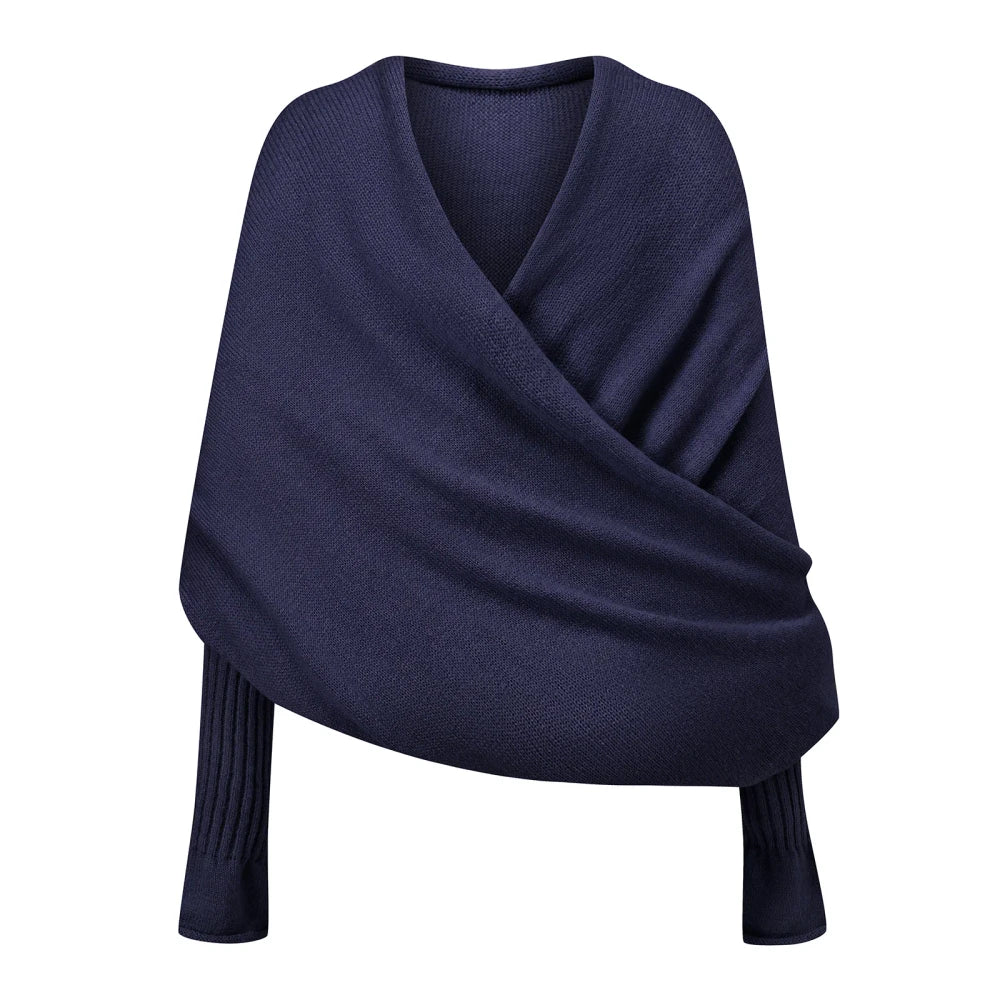 Ribbed Knit Boat Neck Pullover
