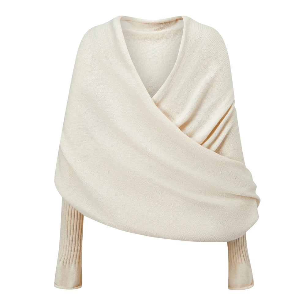 Ribbed Knit Boat Neck Pullover
