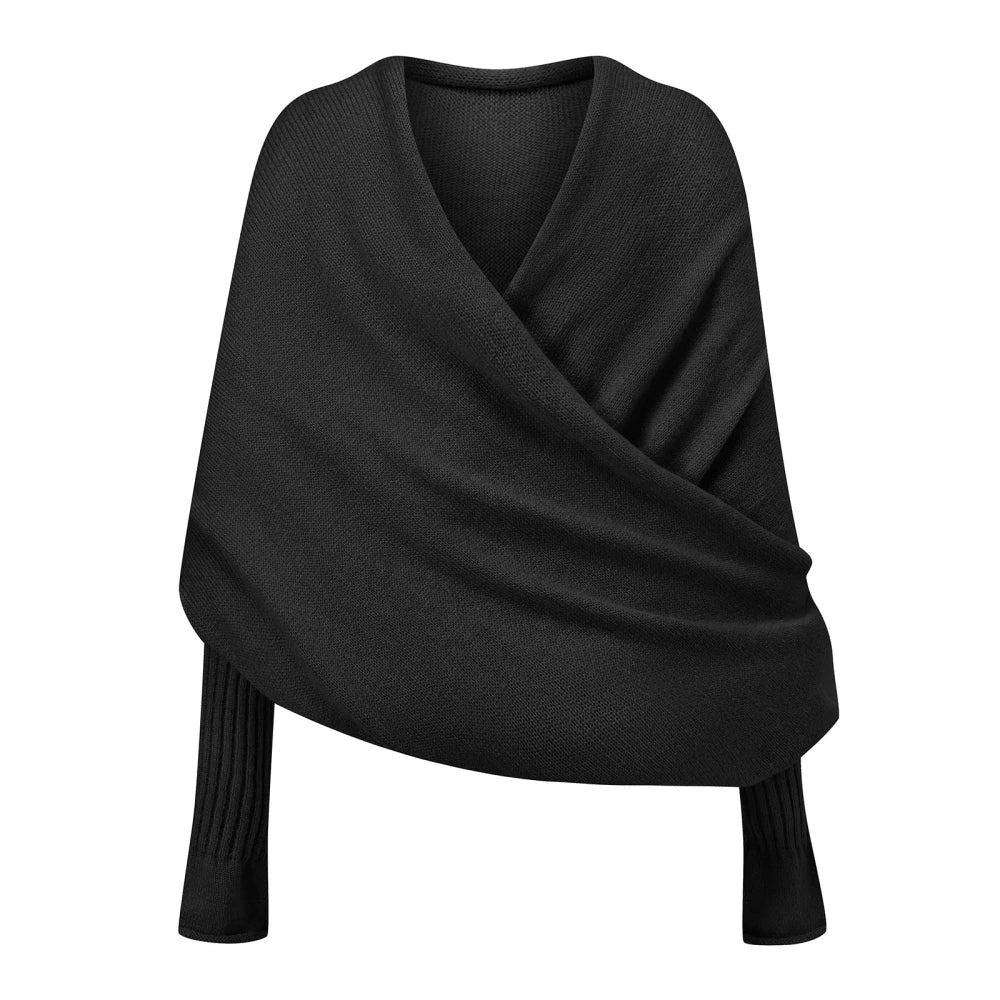Ribbed Knit Boat Neck Pullover
