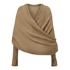 Ribbed Knit Boat Neck Pullover