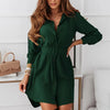 Long Sleeve Casual Shirt Dress