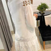 Lace Hollow Shirt Dress