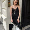 Crochet Hollow-Out Mini Dress