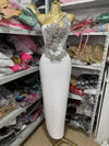Rhinestone One-Shoulder Bandage Dress