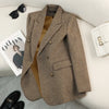Thick Woolen Office Blazer