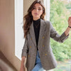 Thick Woolen Office Blazer
