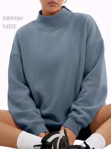 Trendy Queen Oversized Fleece Sweatshirt