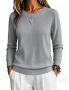 Zeagoo Lightweight Long Sleeve Crewneck Sweater