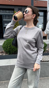 Zeagoo Lightweight Long Sleeve Crewneck Sweater