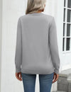 Zeagoo Lightweight Long Sleeve Crewneck Sweater
