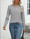 Zeagoo Lightweight Long Sleeve Crewneck Sweater