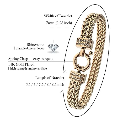 Waterproof Stainless Steel Link Bracelet