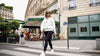 Fleece Lined Half Zip Cropped Hoodie