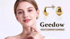 Lightweight Gold Teardrop Earrings