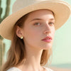 Lightweight Gold Teardrop Earrings