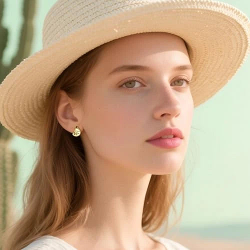 Lightweight Gold Teardrop Earrings